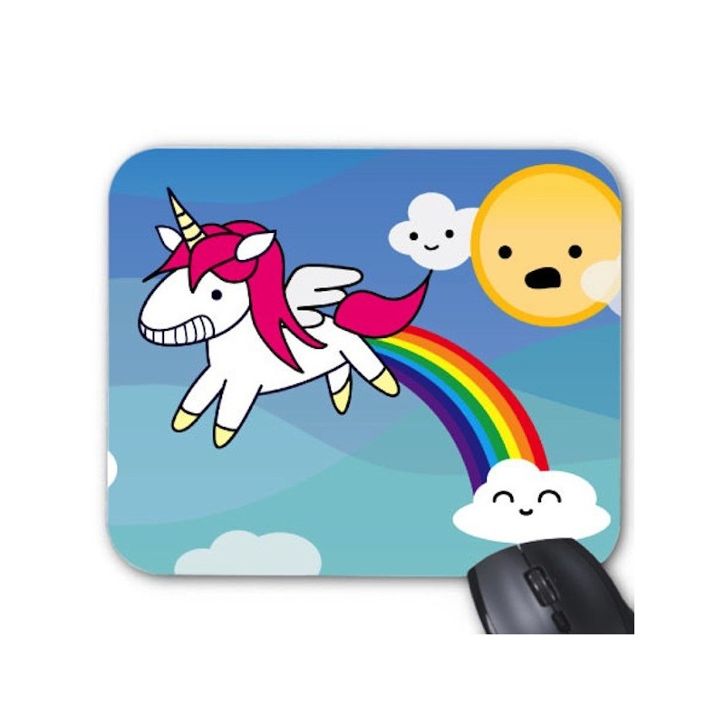 Tapis de souris licorne 