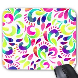 Tapis de souris art coloré