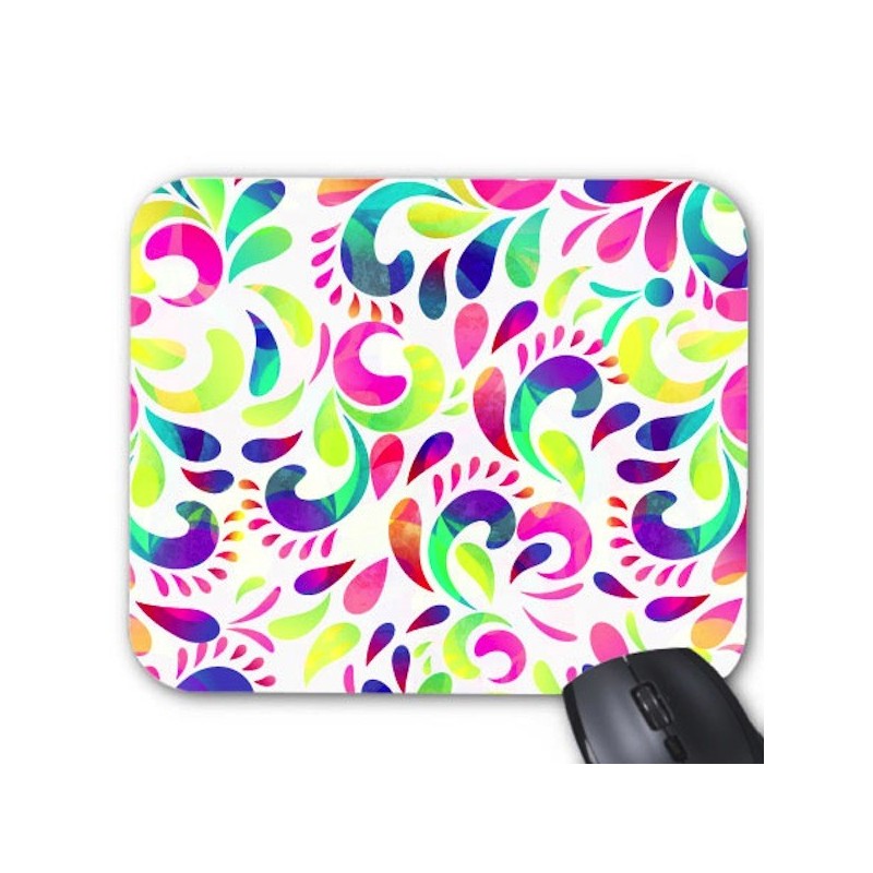 Tapis de souris art coloré
