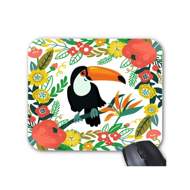 Tapis de souris toucan