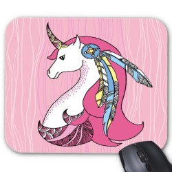 Tapis de souris licorne 