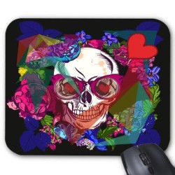 Tapis de souris tête de mort 