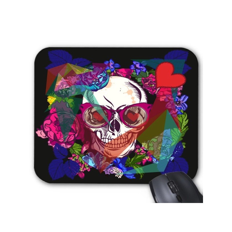 Tapis de souris tête de mort 