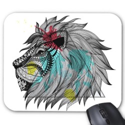 Tapis de souris lion