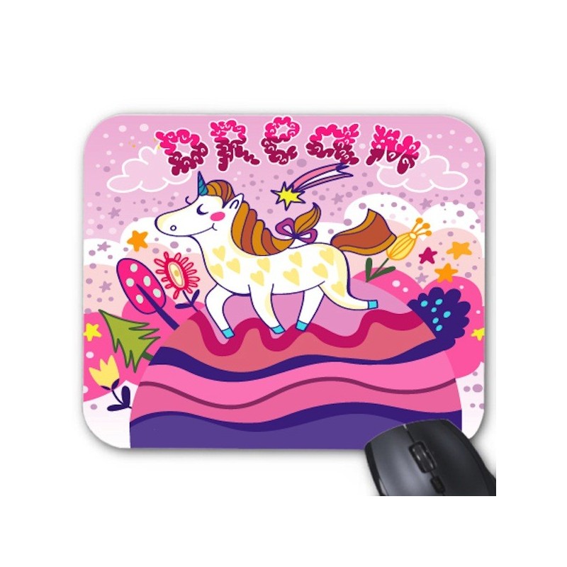 Tapis de souris licorne 