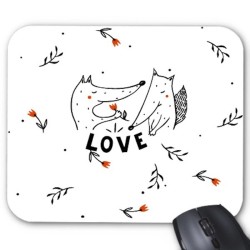 Tapis de souris love