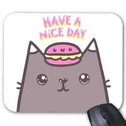 Tapis de souris chat 