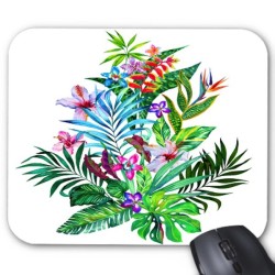 Tapis de souris floral 