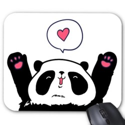 Tapis de souris panda 