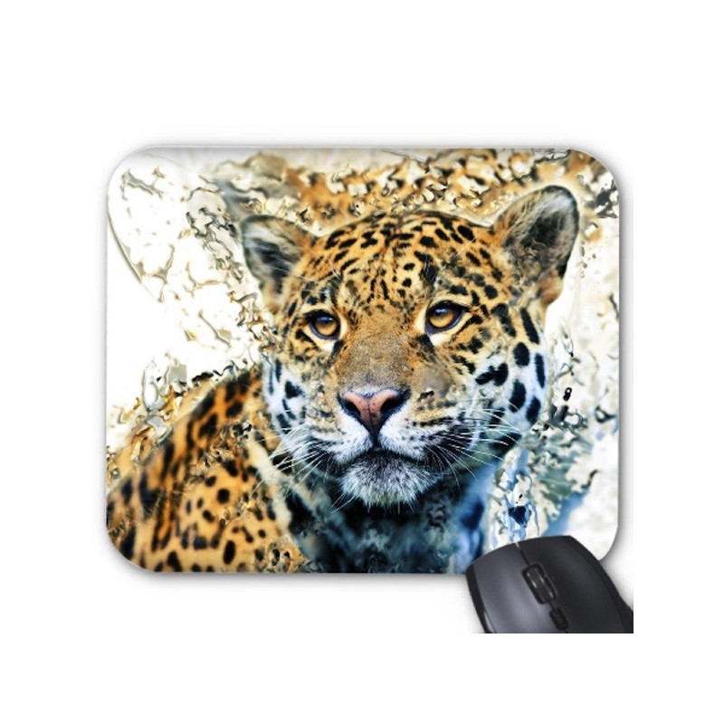Tapis de souris panthère