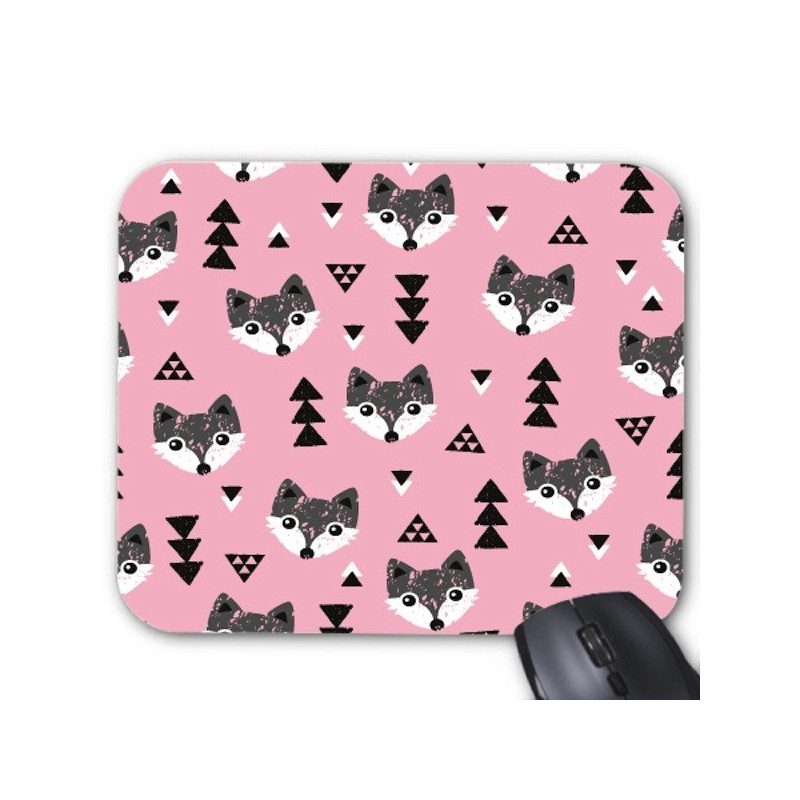 Tapis de souris loup