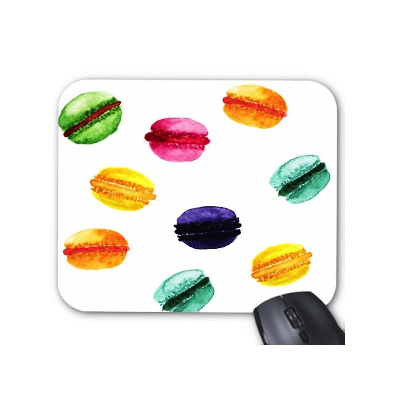 Tapis de souris macaron