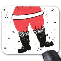 Tapis de souris pere noel 