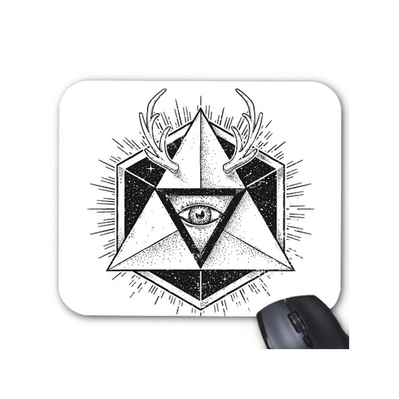 Tapis de souris triangle