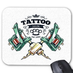 Tapis de souris tatouage