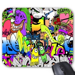 Tapis de souris graffiti
