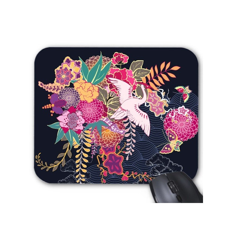 Tapis de souris art floral