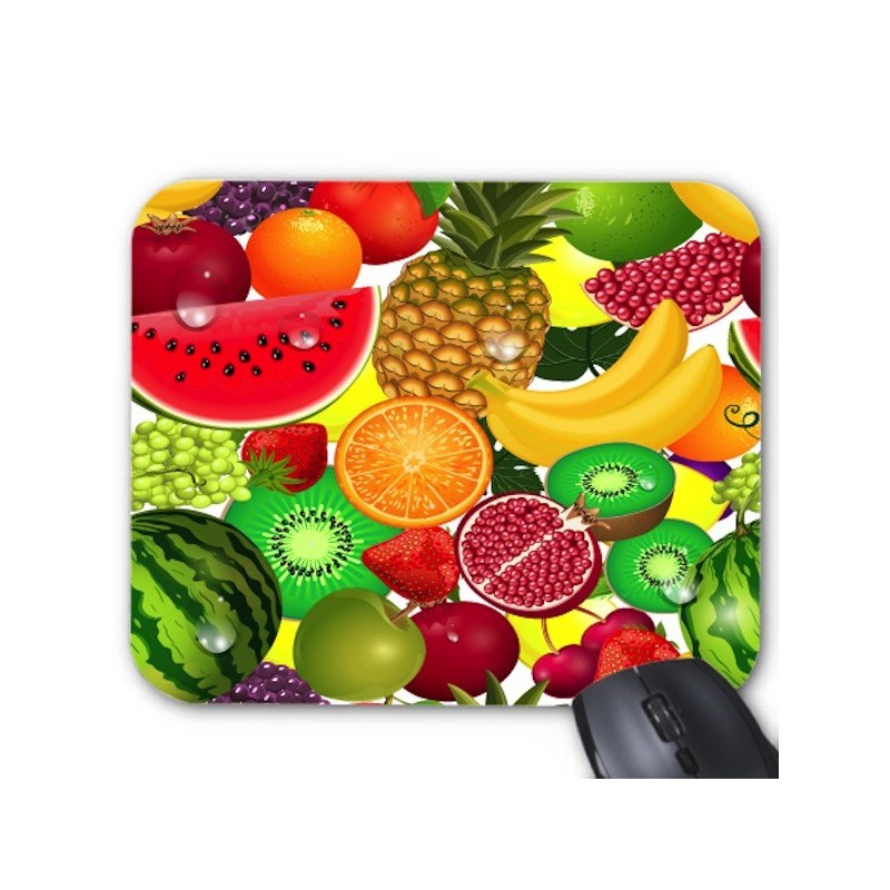 Tapis de souris fruits 