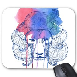 Tapis de souris lion