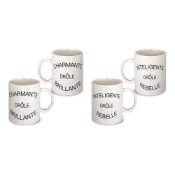 Mug tasse céramique imprimé illustration citation illustration Je peux pas j'ai muscu