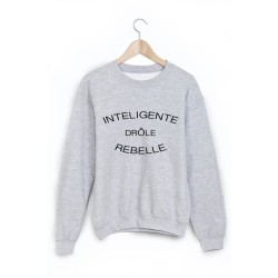 Sweat-Shirt inteligente drole rebelle