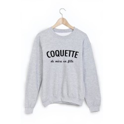 Sweat-Shirt coquette de mere en fille 