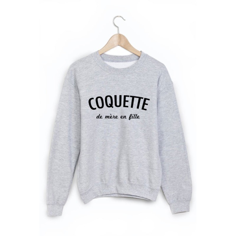 Sweat-Shirt coquette de mere en fille 