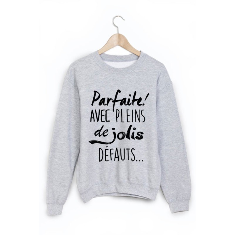 Sweat-Shirt parfaite avec pleins de jolis defauts