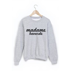 Sweat-Shirt madame bavarde