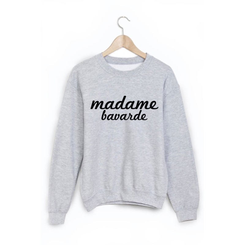 Sweat-Shirt madame bavarde