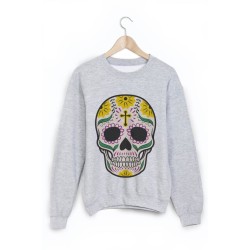 Sweat-Shirt tete de mort