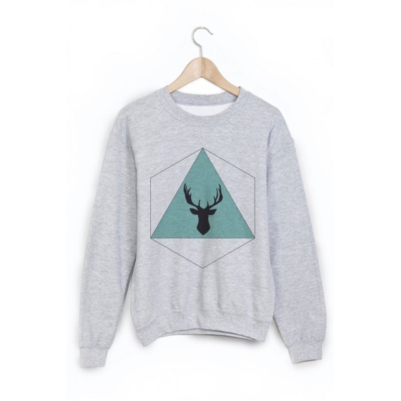 Sweat-Shirt cerf