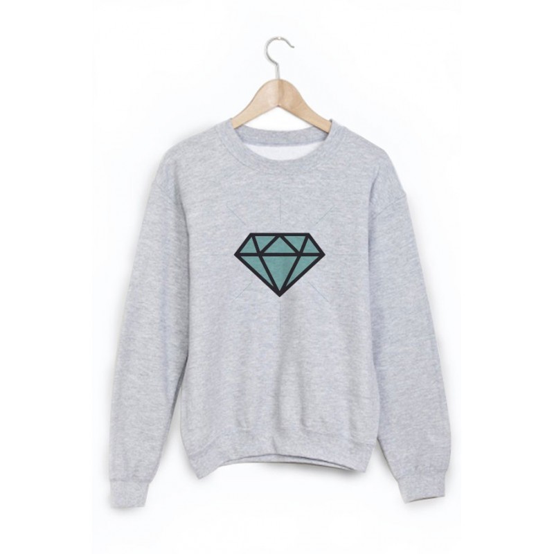 Sweat-Shirt diamant 