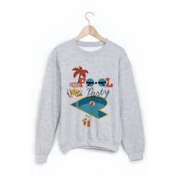 Sweat-Shirt pool party
