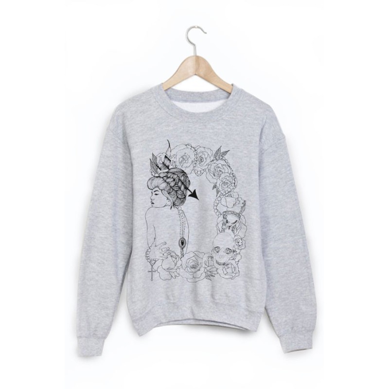 Sweat-Shirt illustré