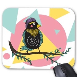 Tapis de souris oiseau