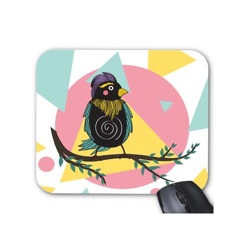 Tapis de souris oiseau