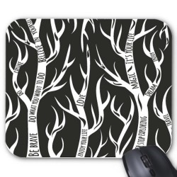Tapis de souris arbre