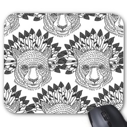 Tapis de souris ours indien