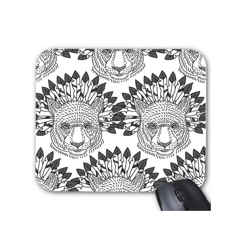 Tapis de souris ours indien