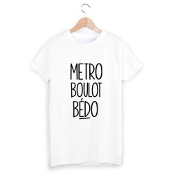 T-Shirt métro boulot bédo