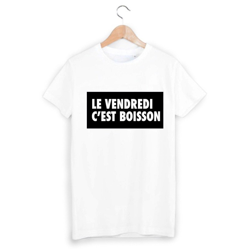 T-Shirt le vendredi c'est boisson