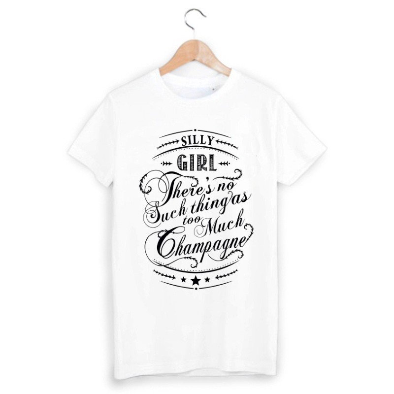 T-Shirt girl champagne
