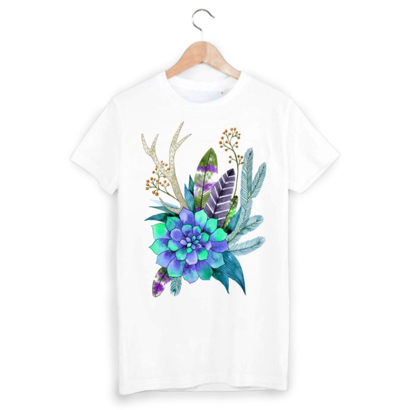 T-Shirt imprimé floral