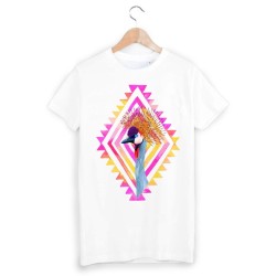 T-Shirt oiseau art psychédélique