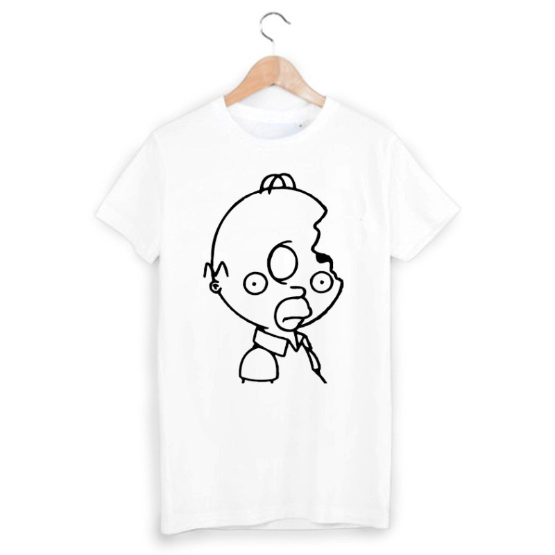 T-Shirt imprimé illustration cartoon donut