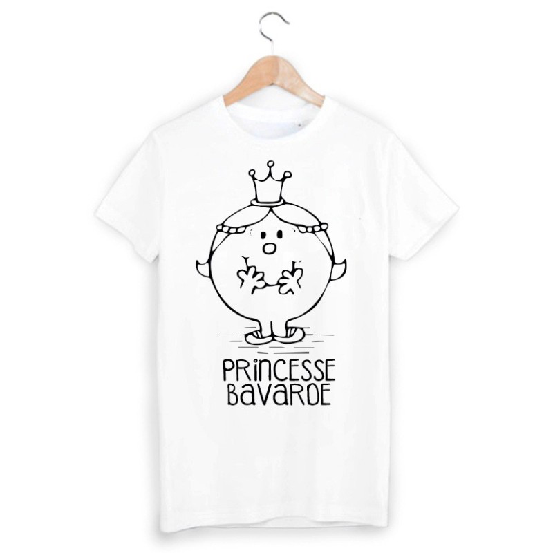 T-Shirt imprimé princesse bavarde