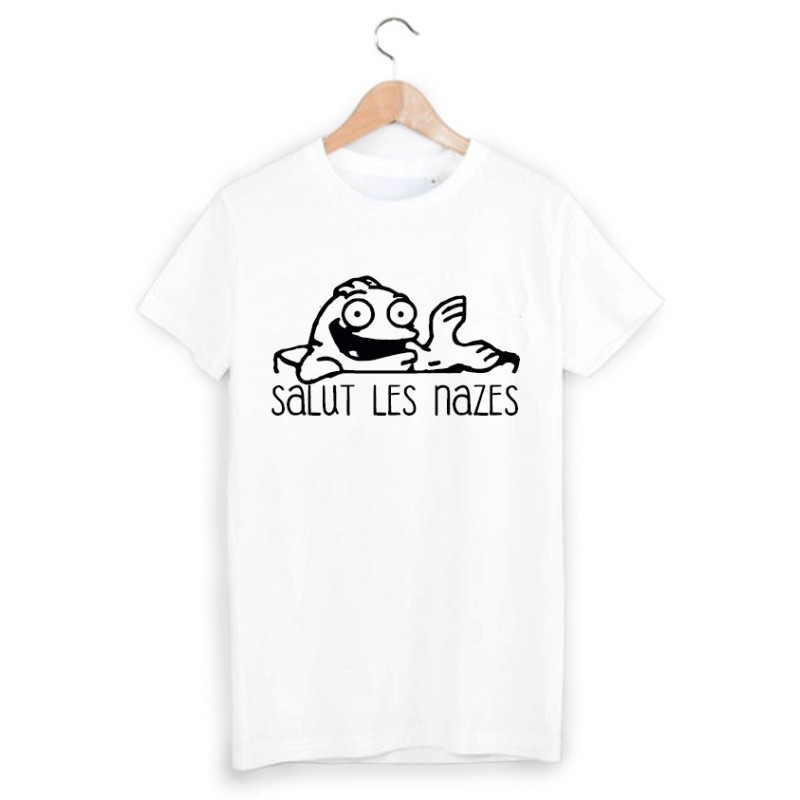 T-Shirt imprimé klaus salut les nazes