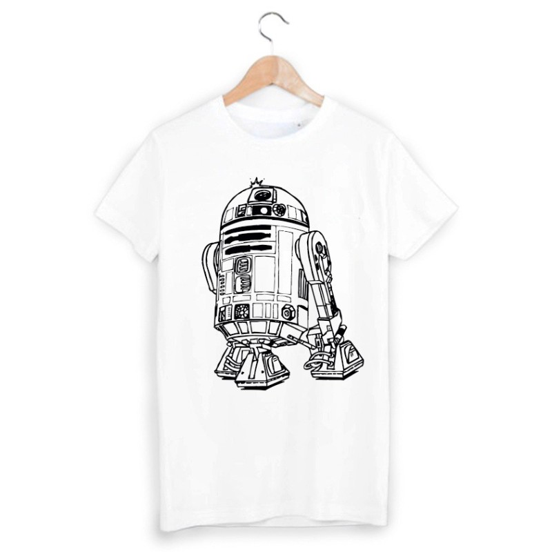 T-Shirt imprimé robot cinéma