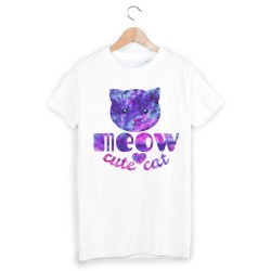 T-Shirt imprimé chat 